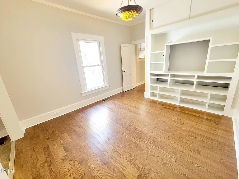Office/Den with built in shelving
