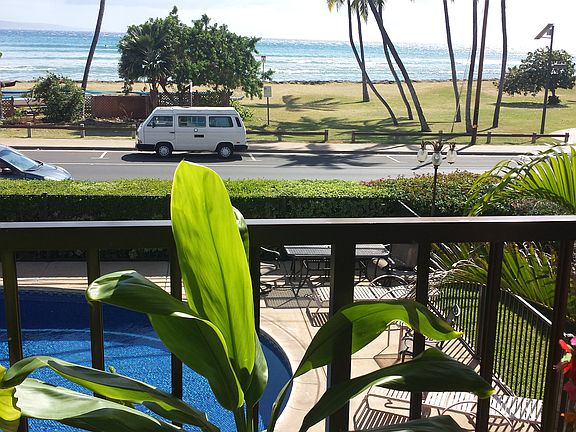 Across the street from ocean