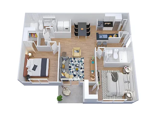 Floor plan B3