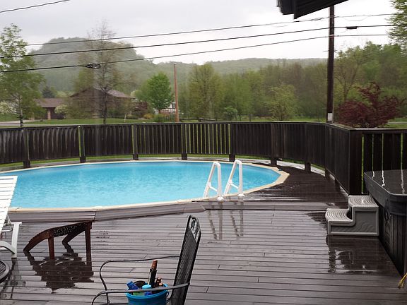 Pool, back deck, hottub
