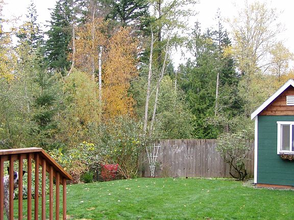 1/3 acre with garden shed!