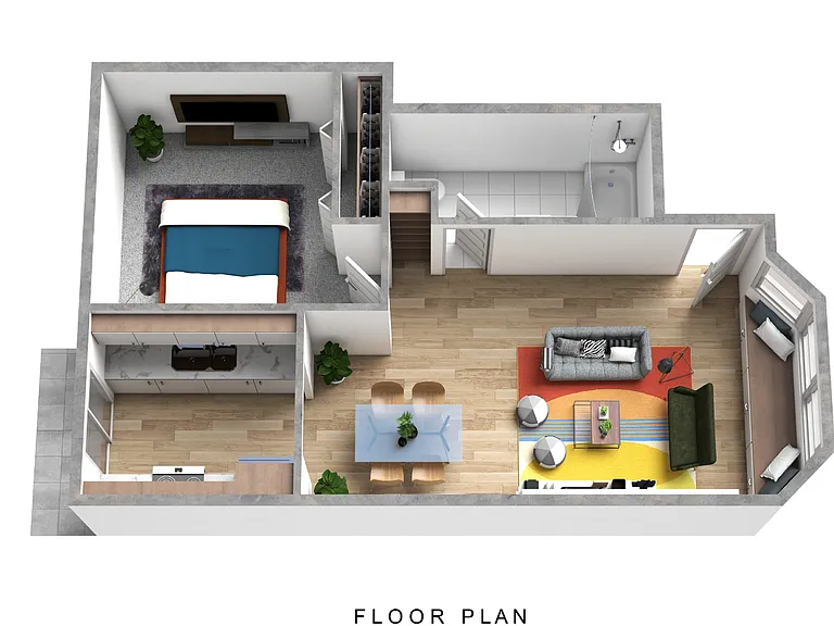 Highly sought after 1,2,3-bedroom flat and townhome apartments — Photo 7