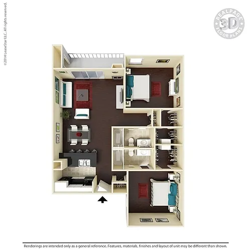 Floor plan B1