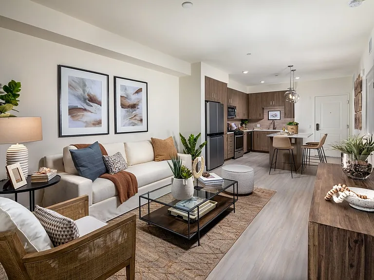 Living Room One Bedroom The Residences at Cota Vera
