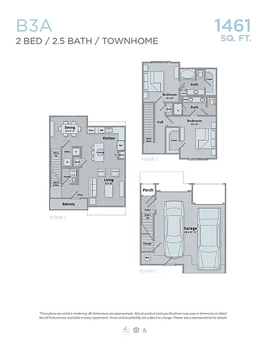 Floor plan B3A
