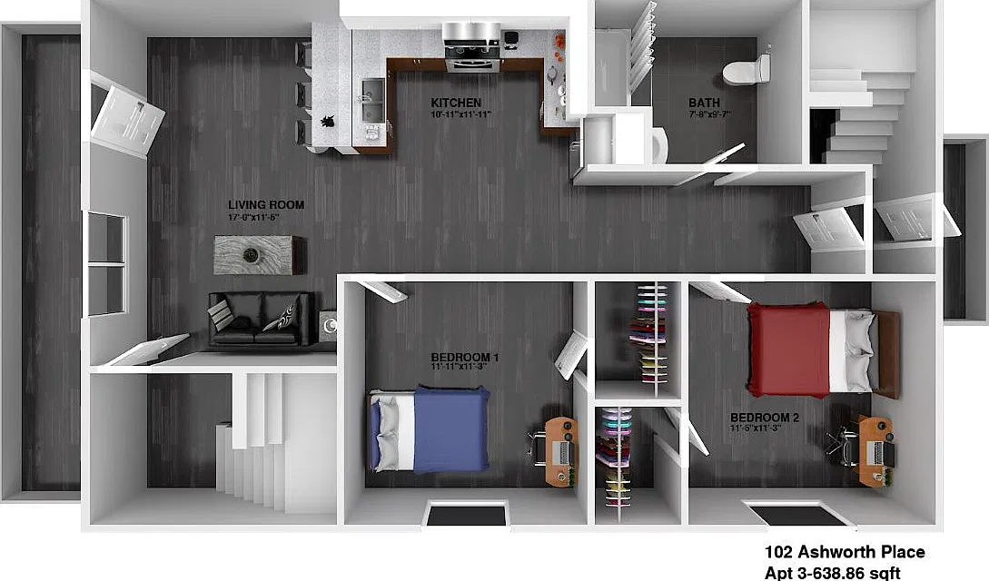 102 Ashworth Pl - Apt 3 — Photo 1