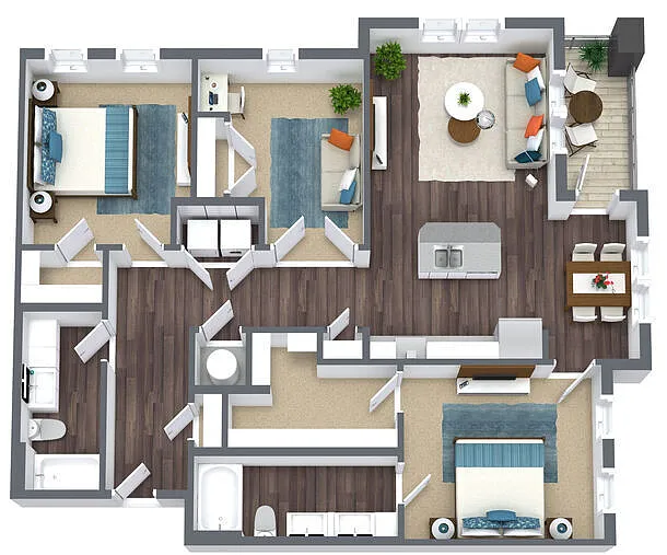 Floor plan Colosseum
