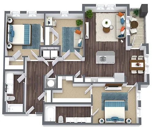 Floor plan Colosseum