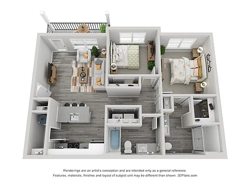 Floor plan The Mill