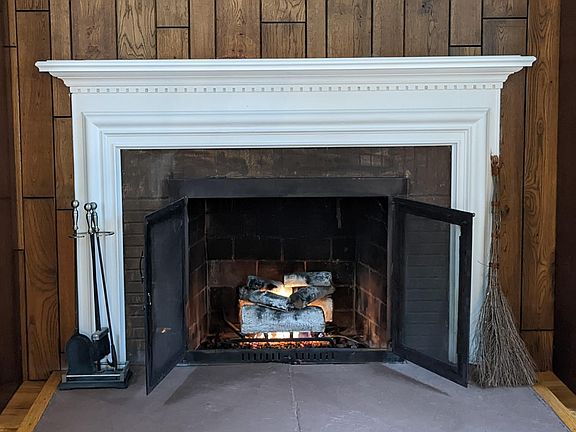 Gas fireplace