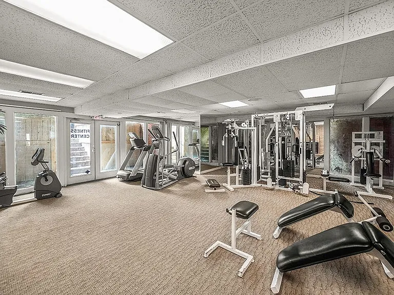 Fitness Center with Weight Machines