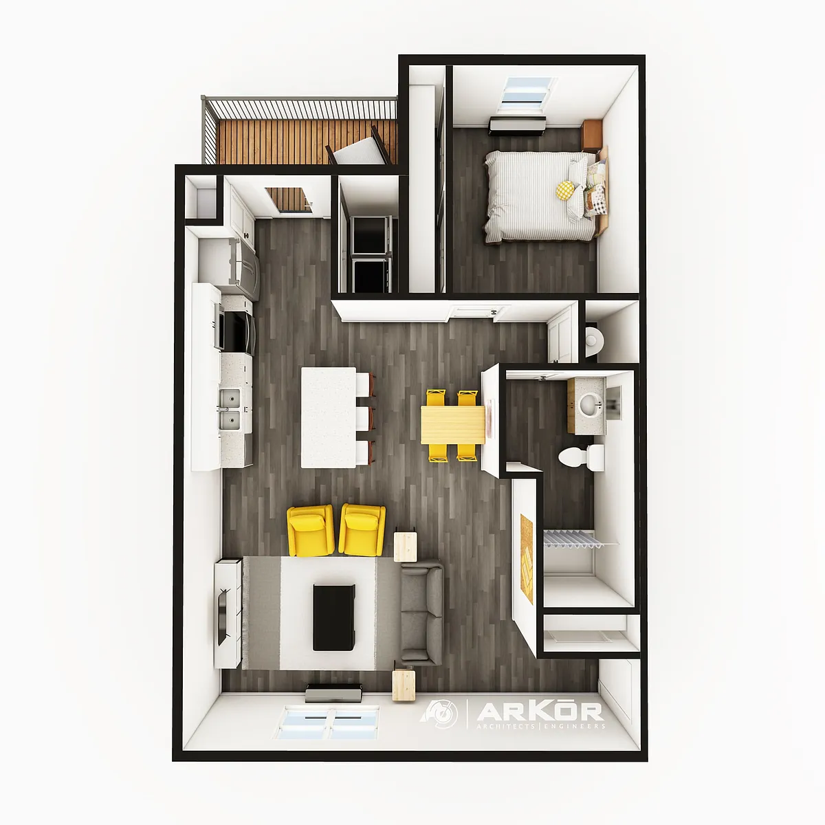 Floor plan A1