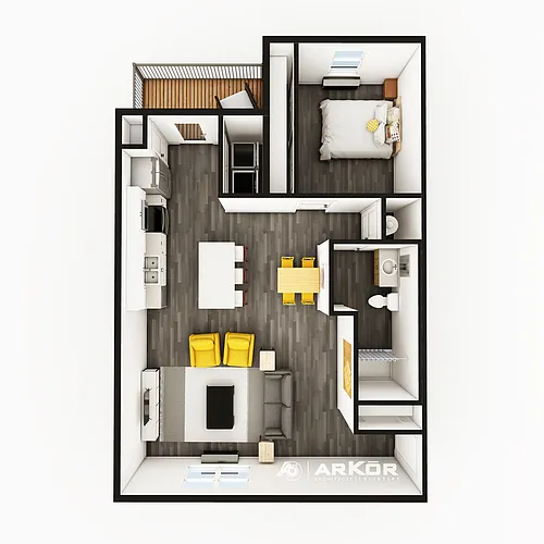 Floor plan A1