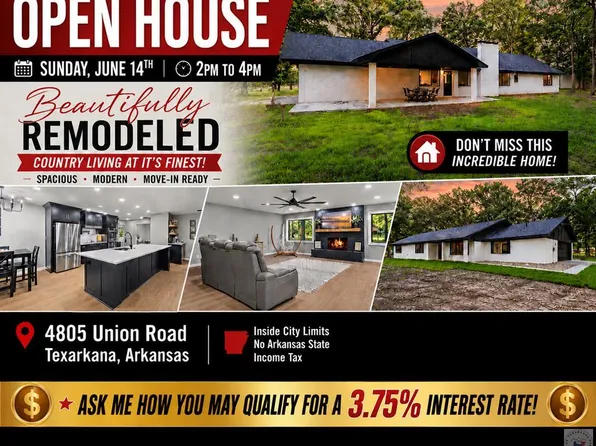 4805 Union Rd, Texarkana, AR 71854
