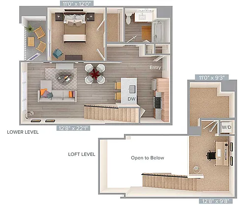 Floor plan A1LS-838-863