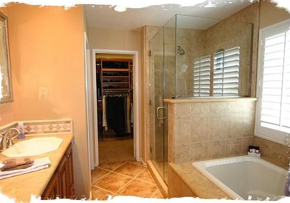 The master Bathroom has been COMPLETELY remodeled!
