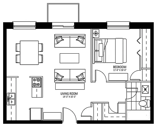 Floor plan 306
