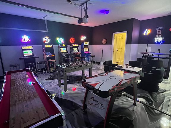 Game room inside house available to all Padmates