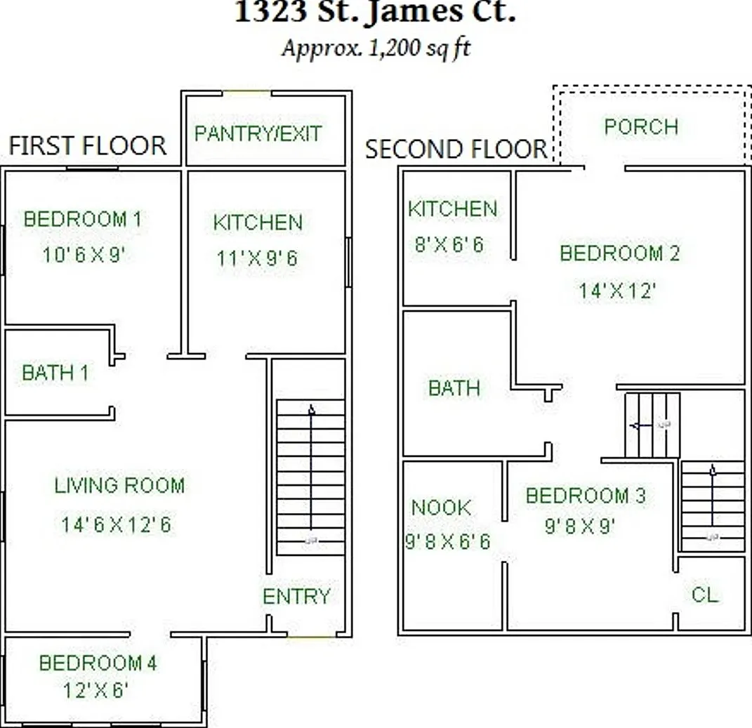 1323 St James (6 BR+) - Tallard Apartments — Photo 2