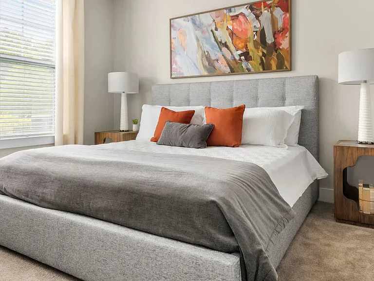 Carpeted Bedroom