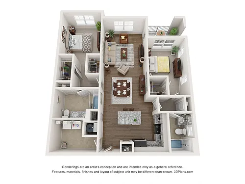 Floor plan The Dobson