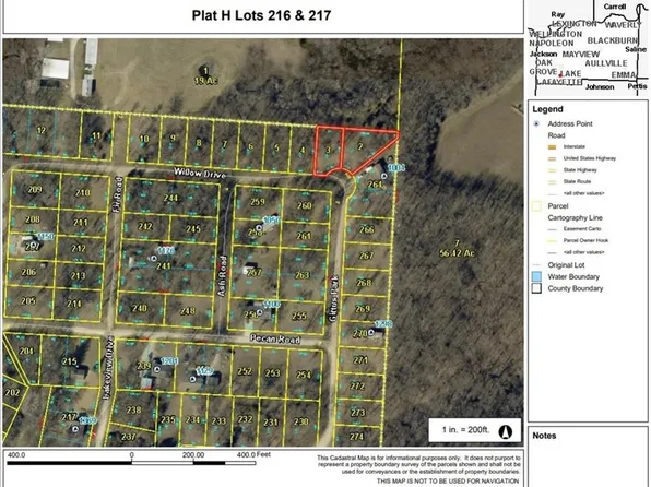 Plat H Willow Dr Lot 216&217, Odessa, MO 64076