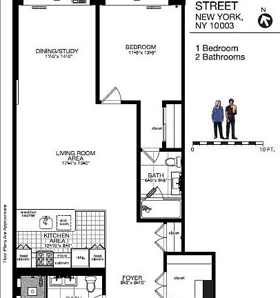 2nd image of 9 E 16th St APT 2B