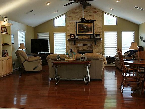 Wide open space in the family room