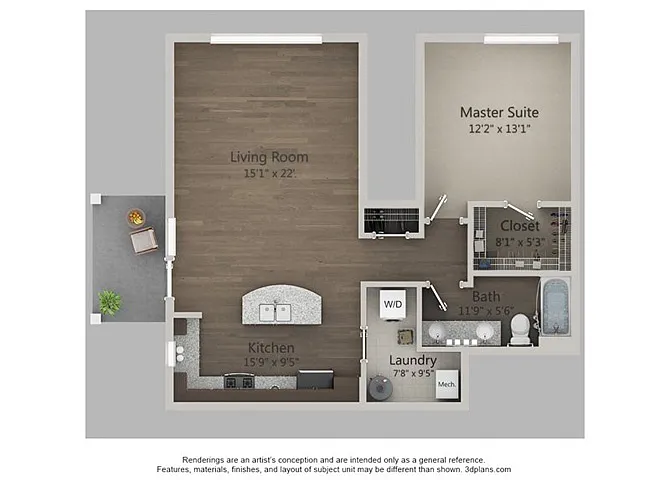 Floor plan C1