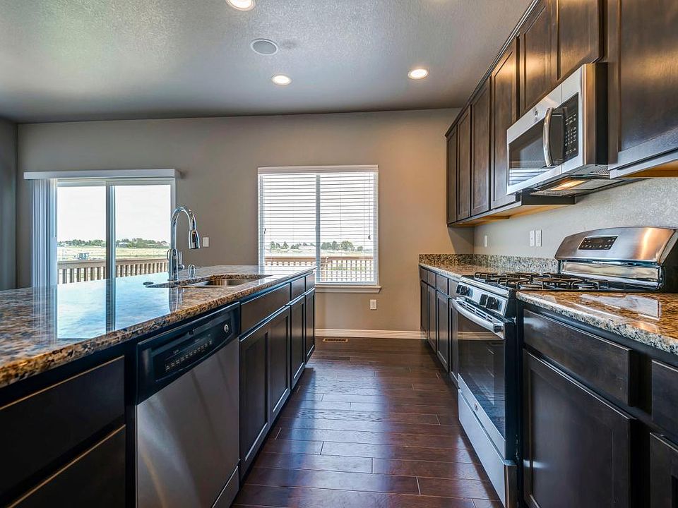 Kitchen facing East