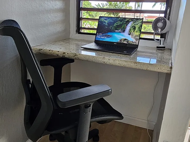 2 Work Stations with table/chairs