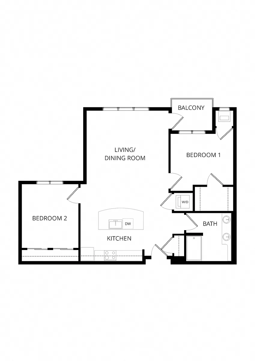 Floor plan C7 2X1