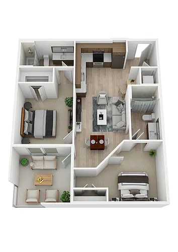 Floor plan B2