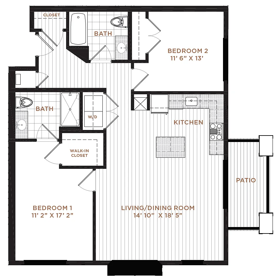 Floor plan B2EA