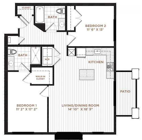Floor plan B2EA