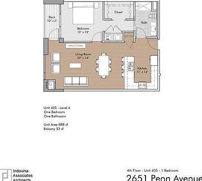 3rd image of 2635 Penn Ave #405