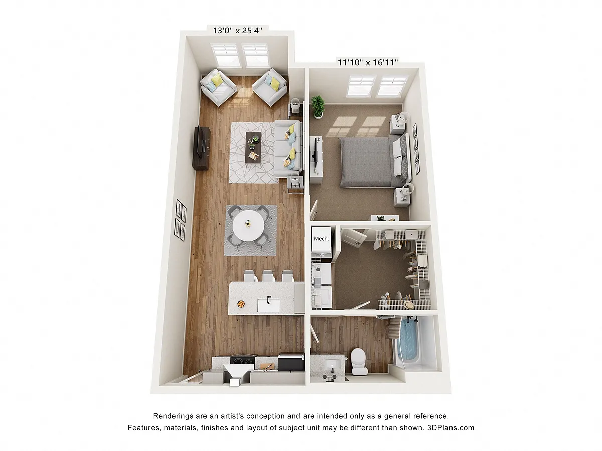 Floor plan A1H