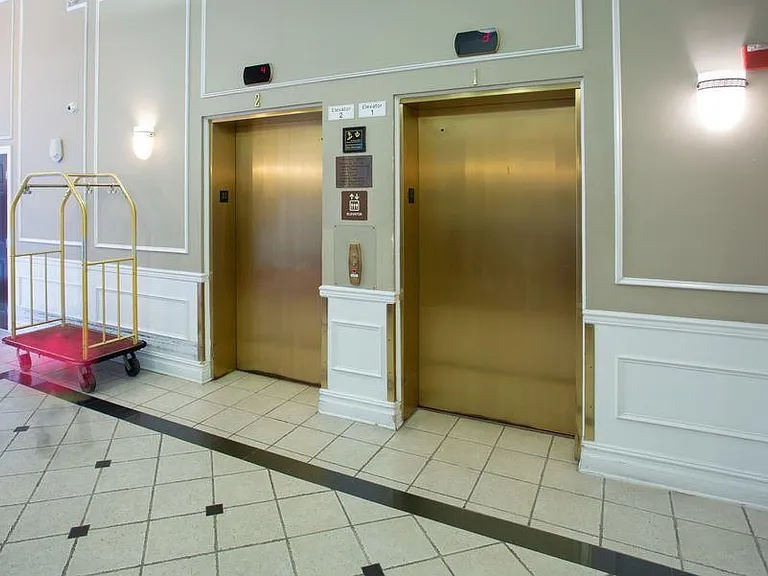 Building Lobby Elevator