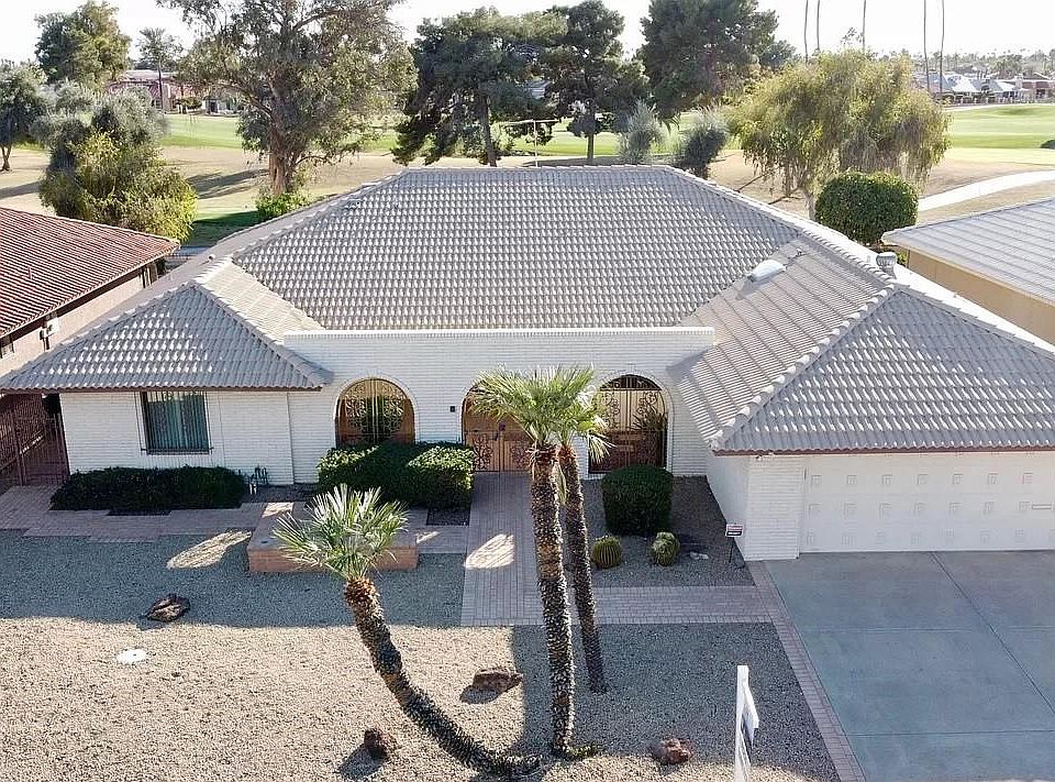 Ariel View Briarwood Country Club Golf Course