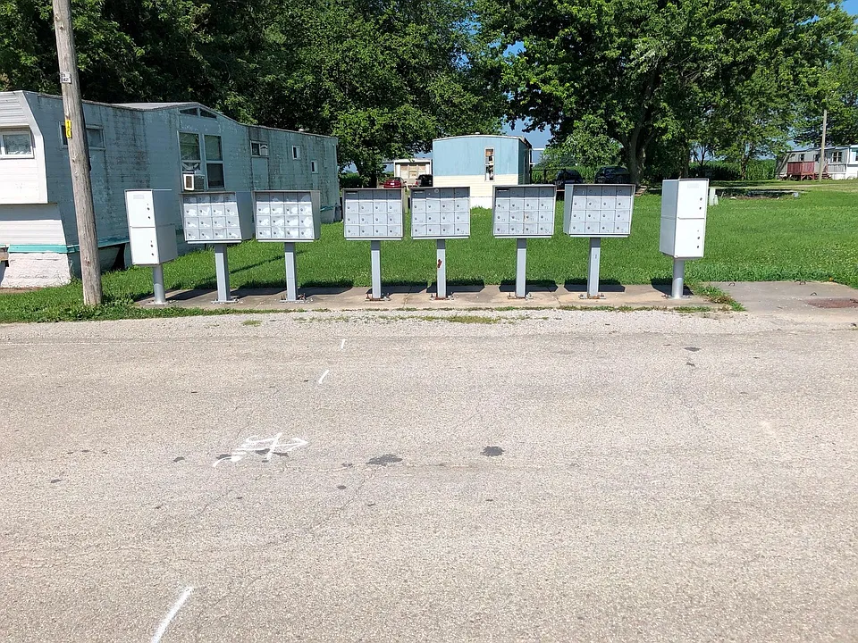 Mailboxes for Lakeland Estates.