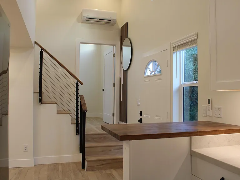 vaulted ceiling