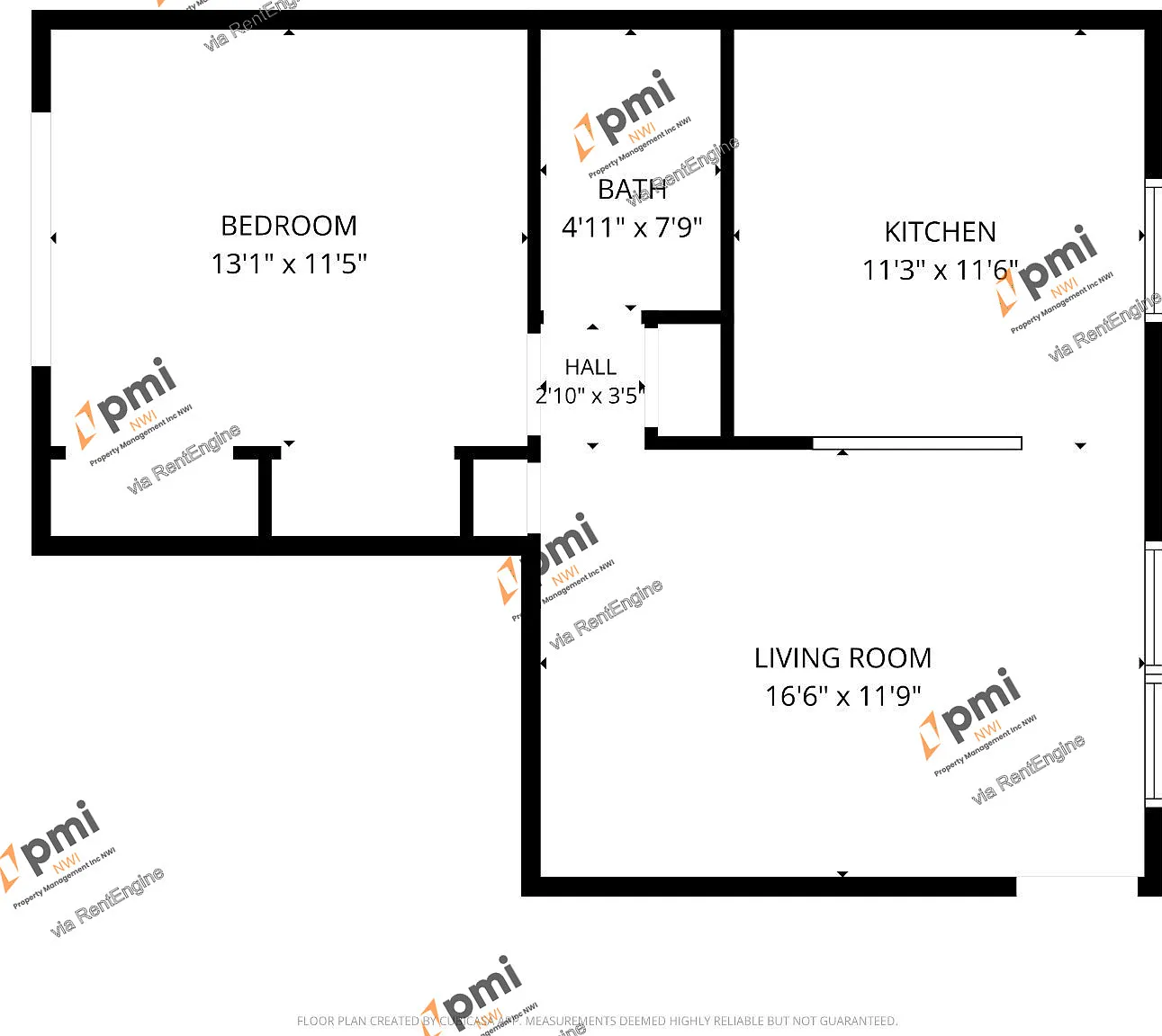 1 bed, 1.0 bath, 700 sqft, $1,050 — Photo 2
