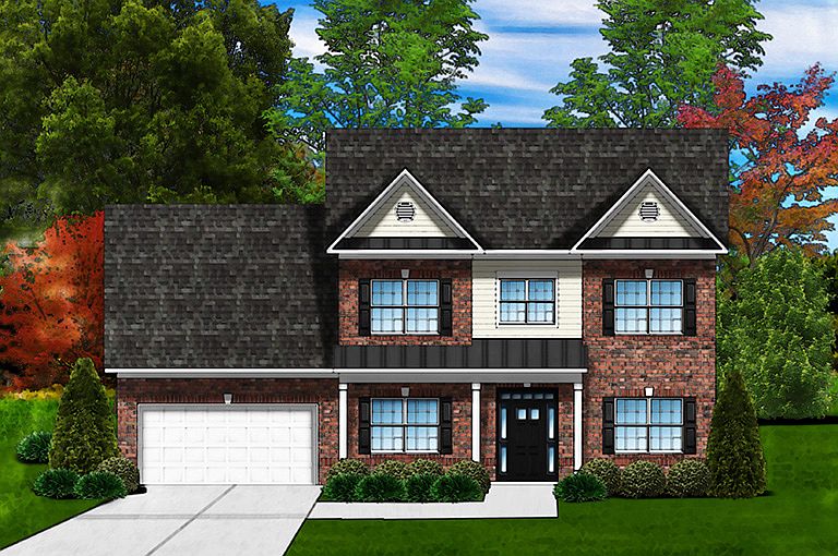 Yorkshire EL_A2_Brick Front Watercolor Small