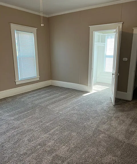 Two walk-in closets