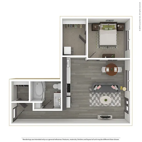 Floor plan Landing U