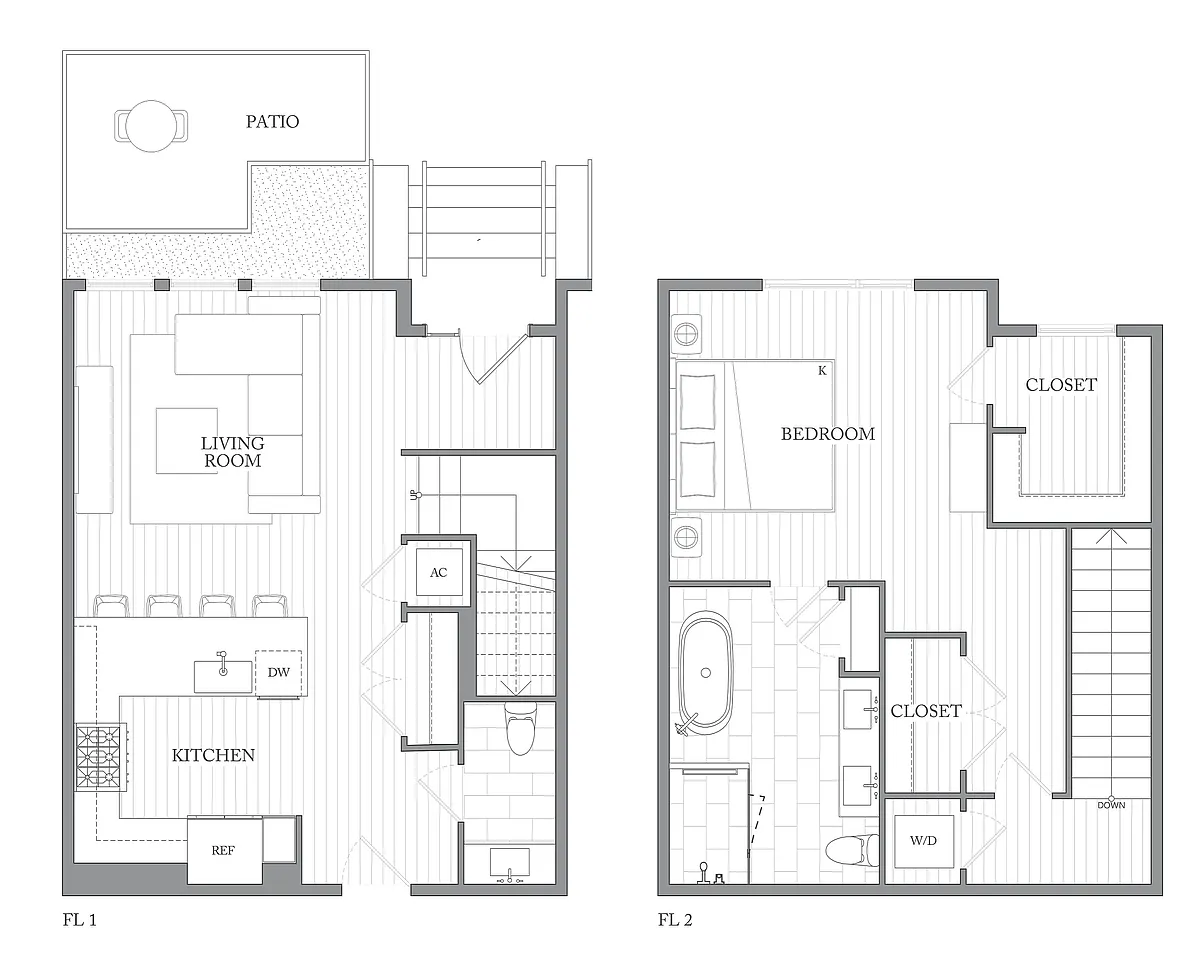 Floor plan 1P