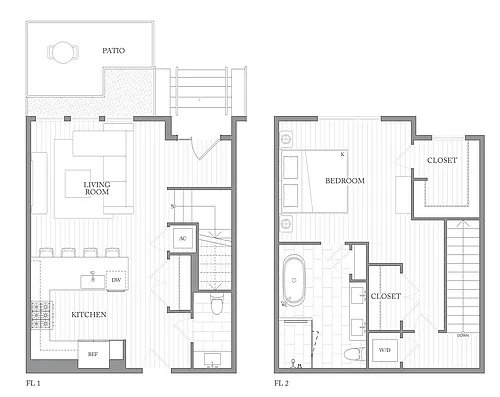 Floor plan 1P