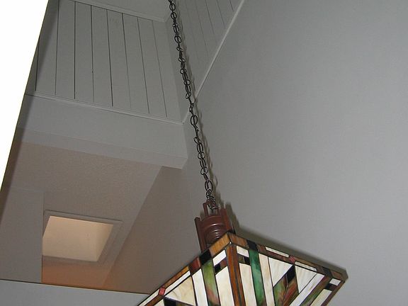Vaulted Ceiling & Skylight