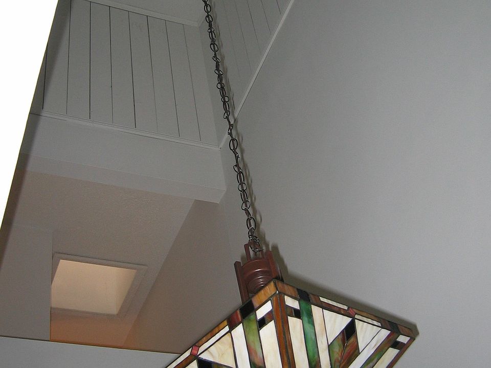 Vaulted Ceiling & Skylight