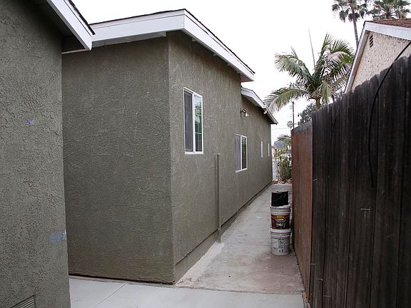 New Concrete  rear and side 